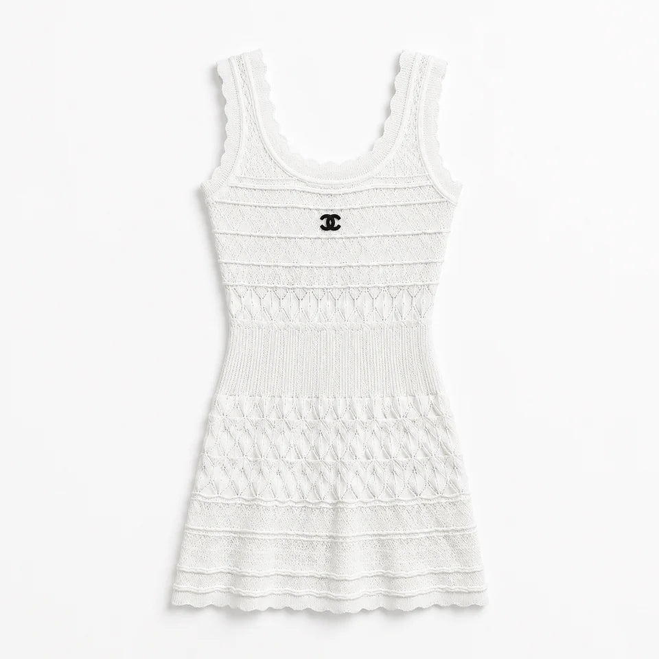 C white dress