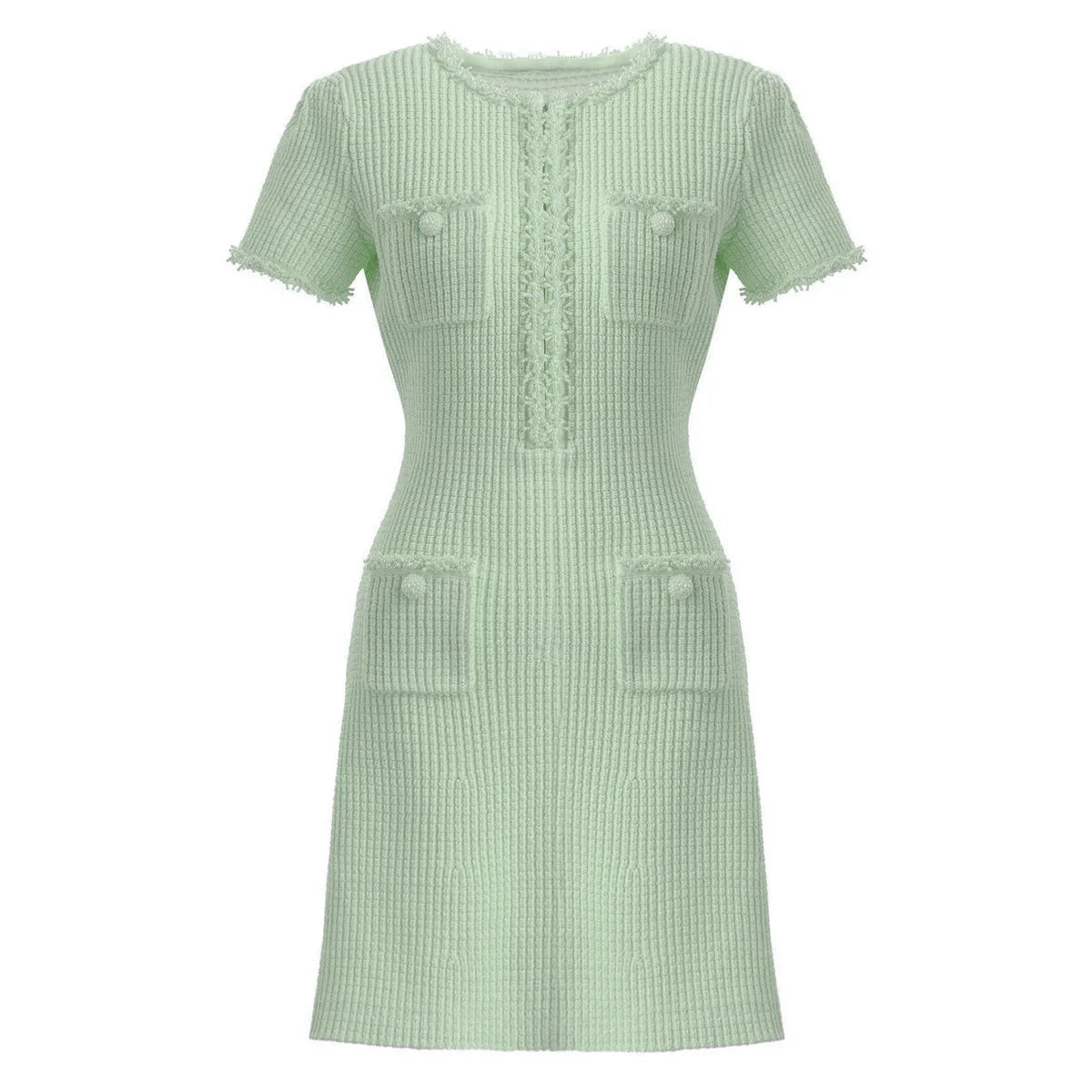 Self - tweed dress