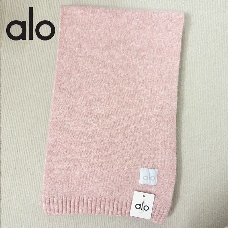 Oversized merino wool scarf