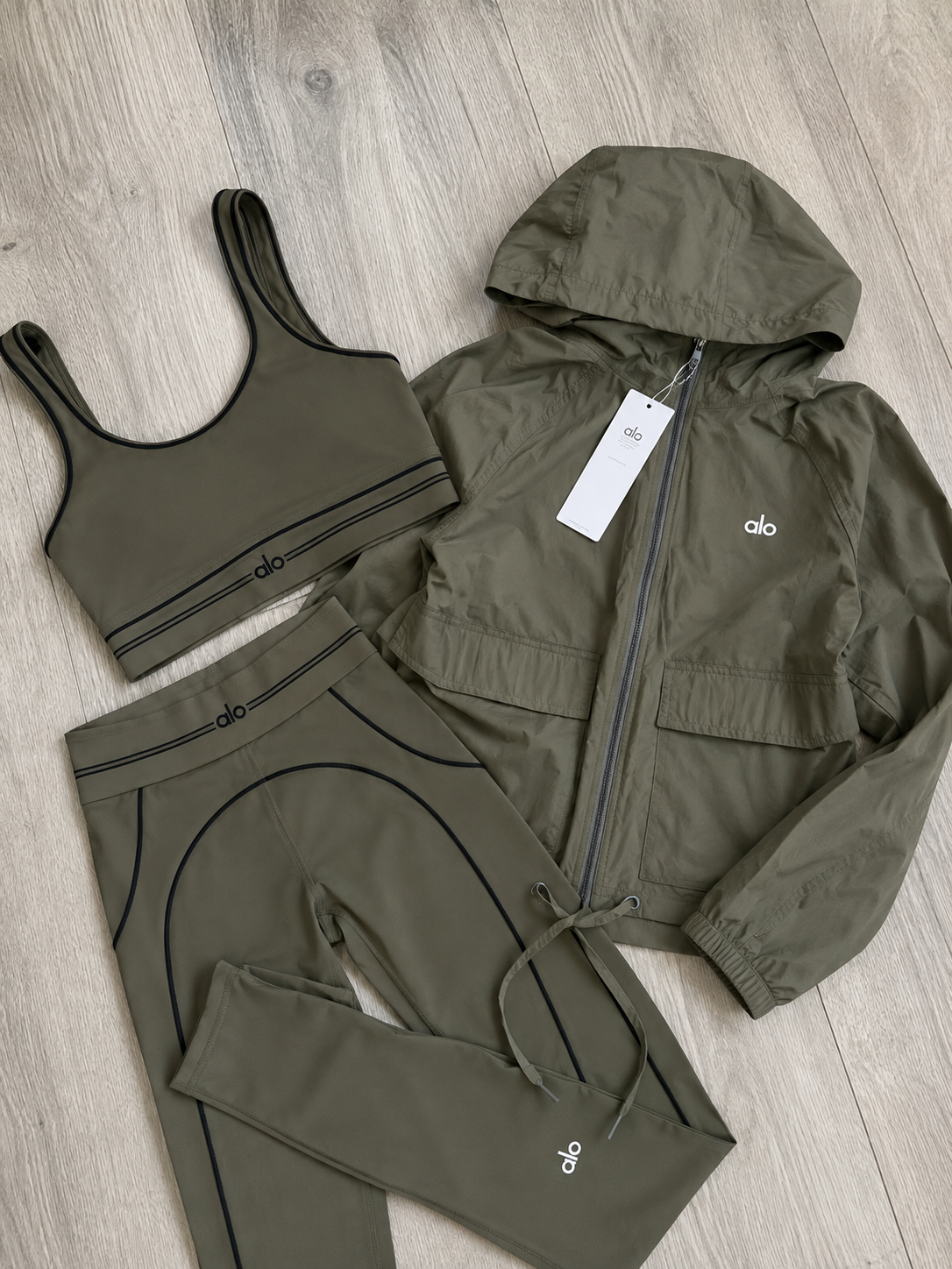 Signature AL set - olive