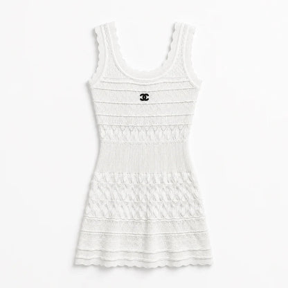 C white dress