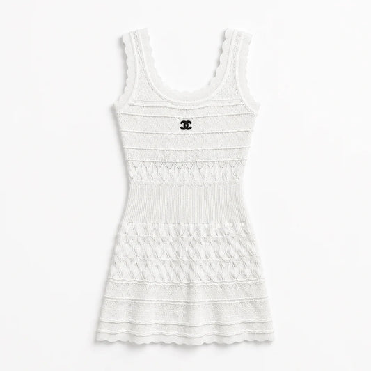 C white dress