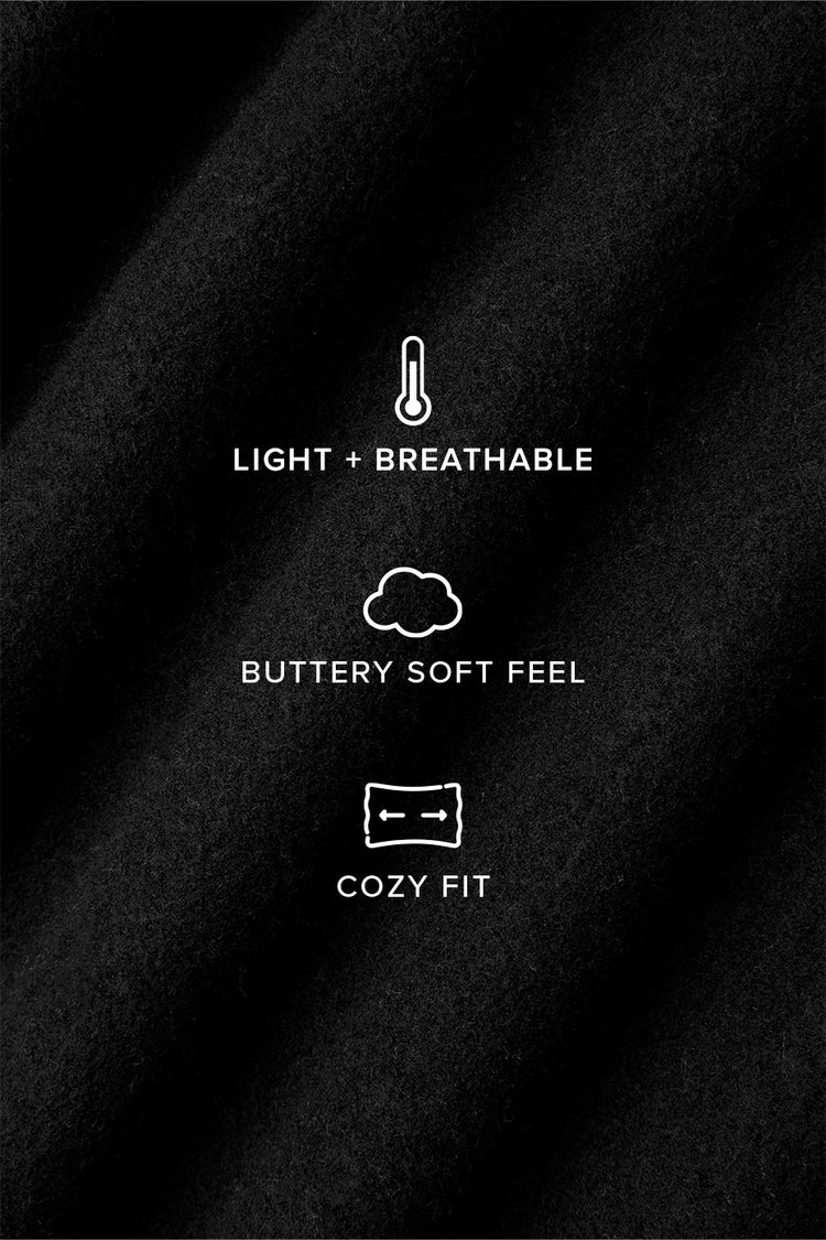 Oversized merino wool scarf