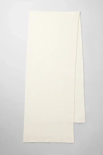 Oversized merino wool scarf