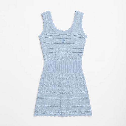 C blue dress