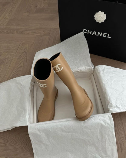 C boots - beige