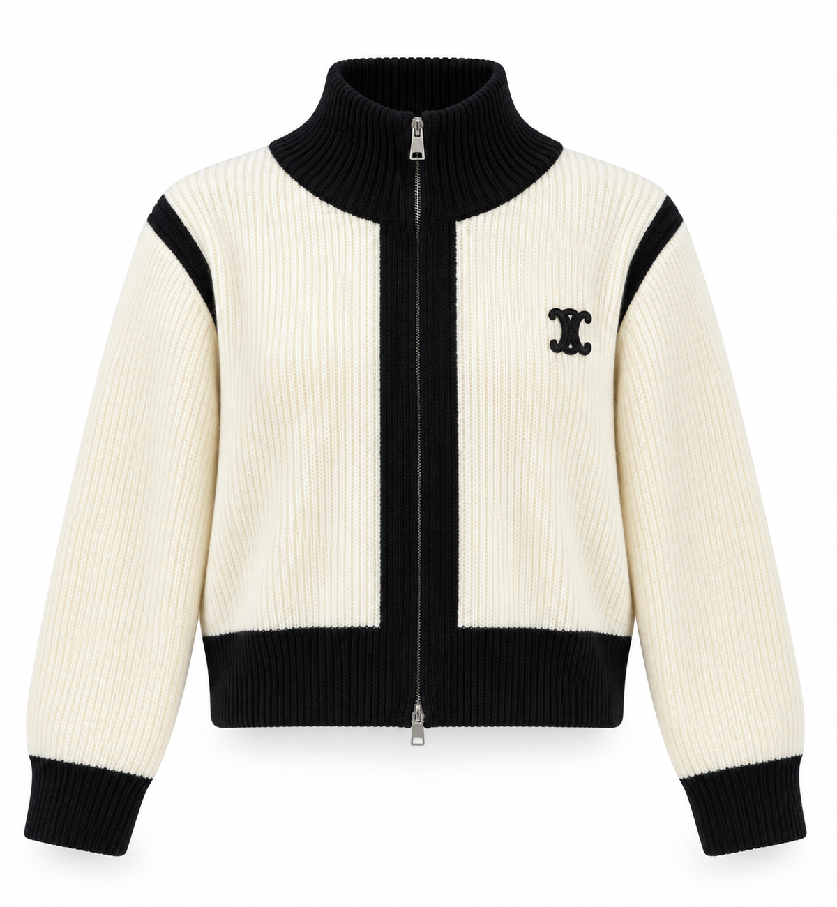 Cel block cardigan