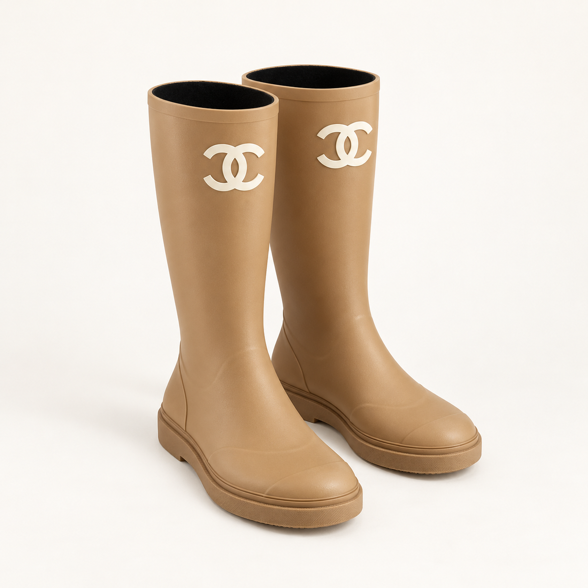 C boots - beige