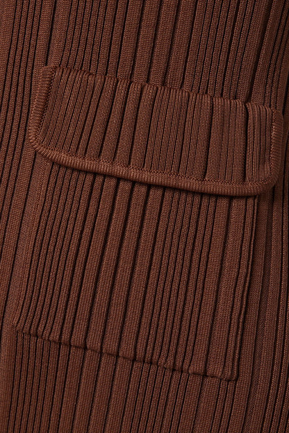 Self brown dress