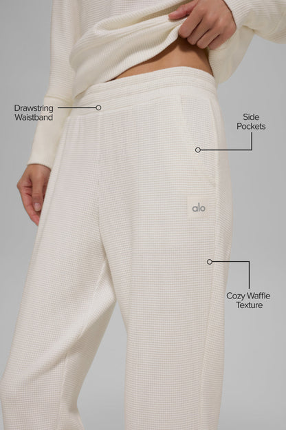 Waffle Weekend Escape trousers