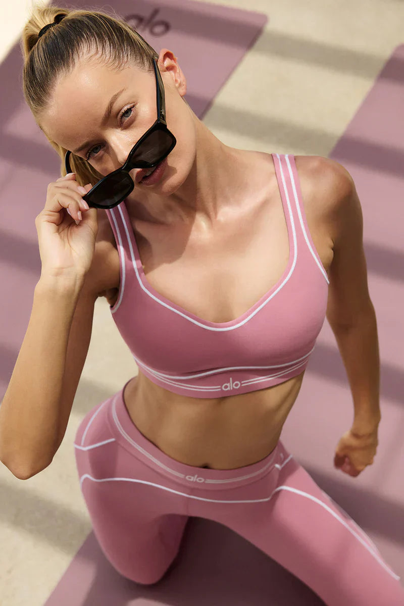 Bra + Legging Set - HEART THROB AIRBRUSH