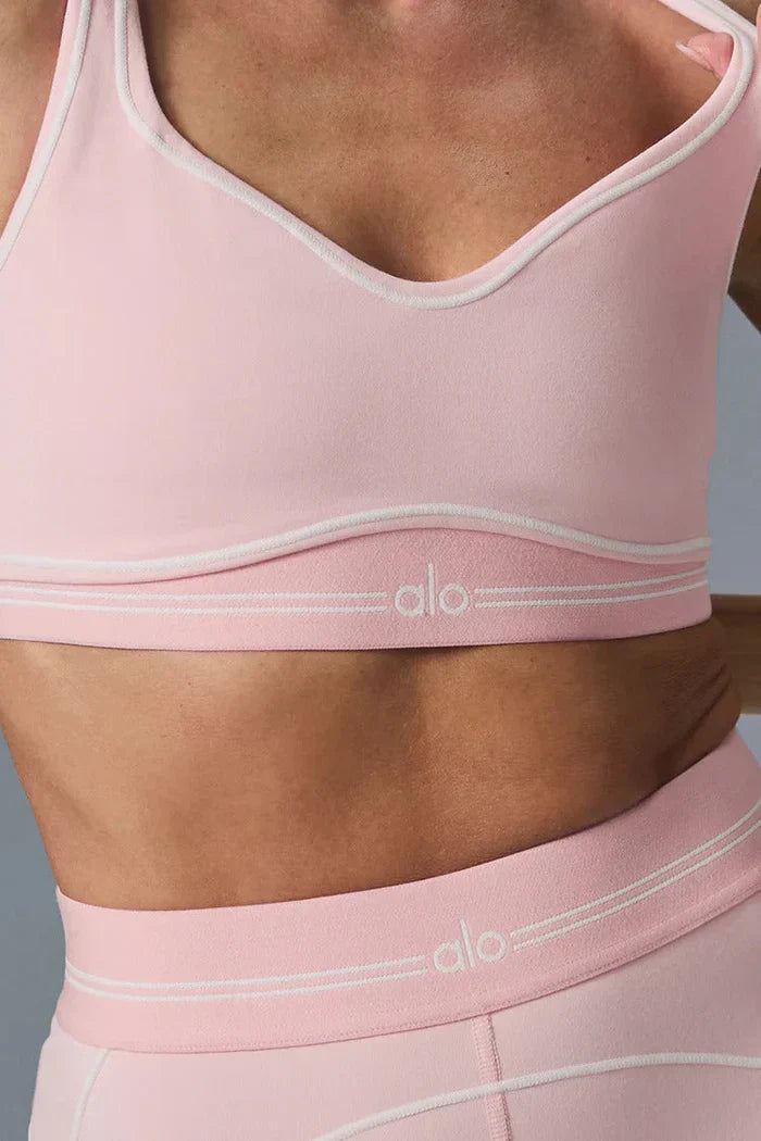 Bra + Legging Set - HEART THROB AIRBRUSH