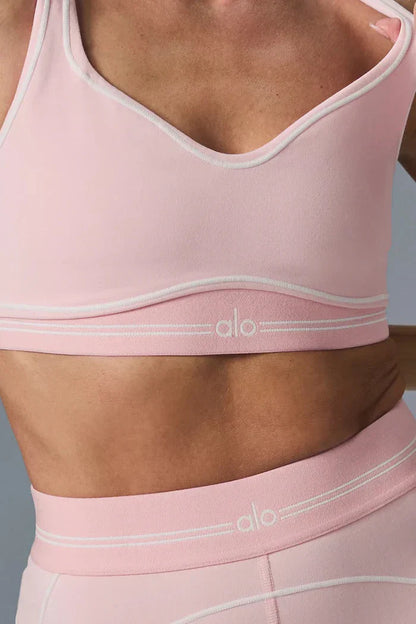 Bra + Legging Set - HEART THROB AIRBRUSH