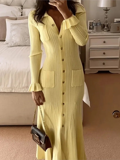 Elegant knit dress
