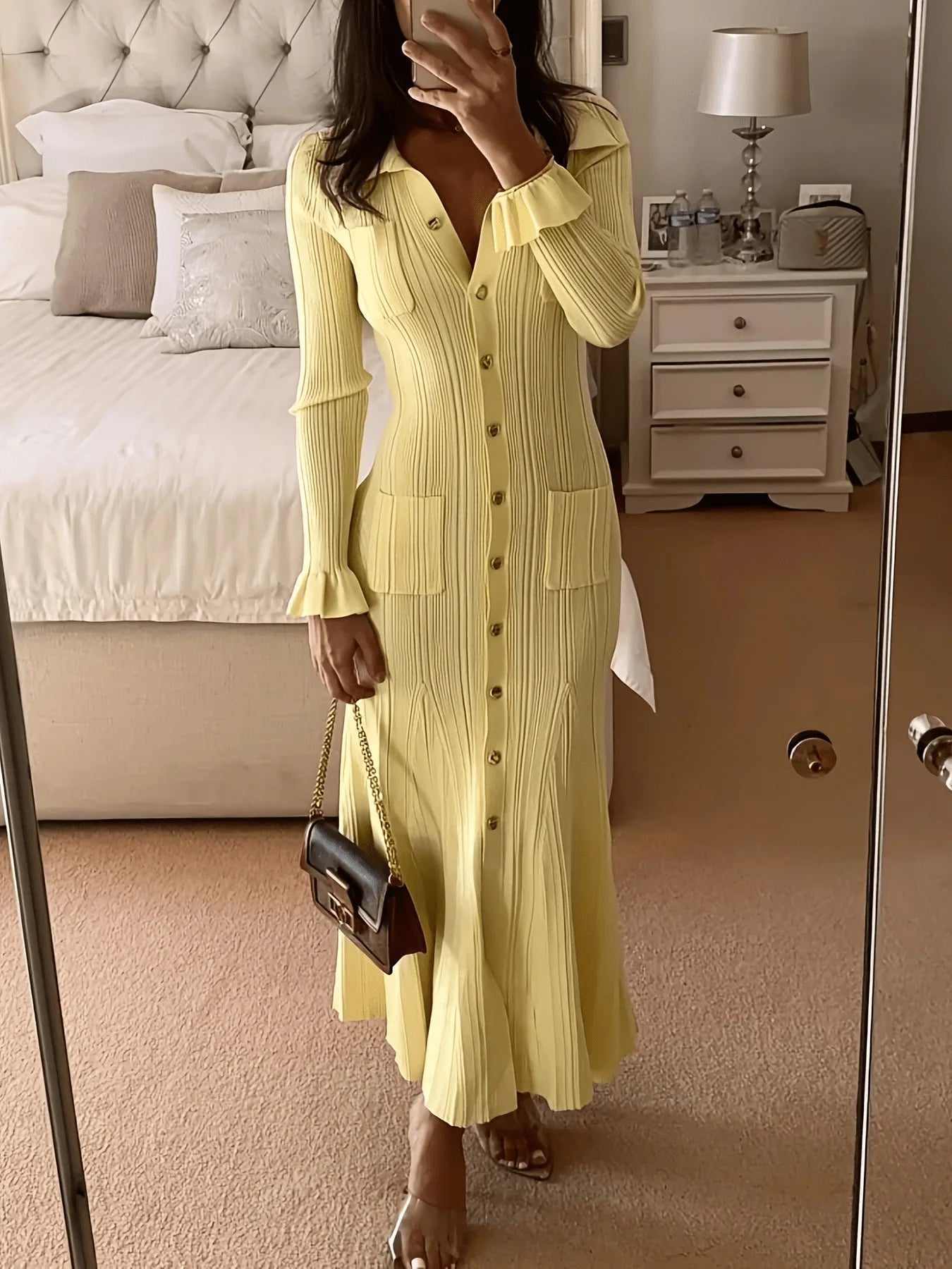 Elegant knit dress