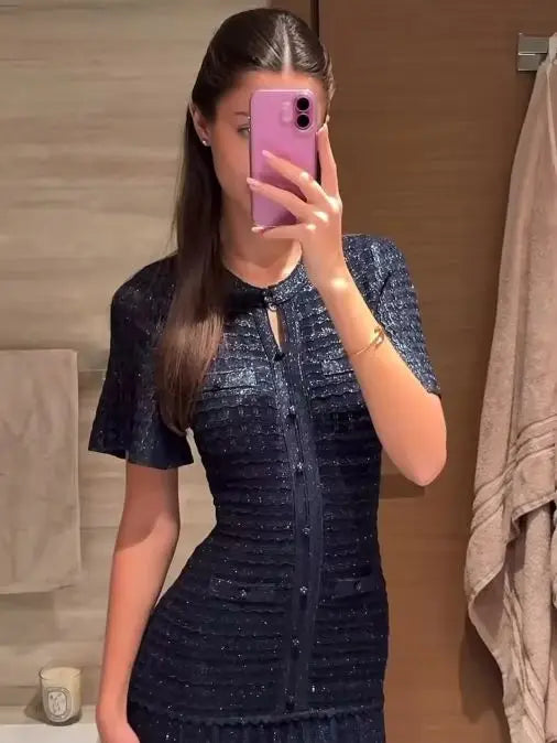 Sequin sandro dress