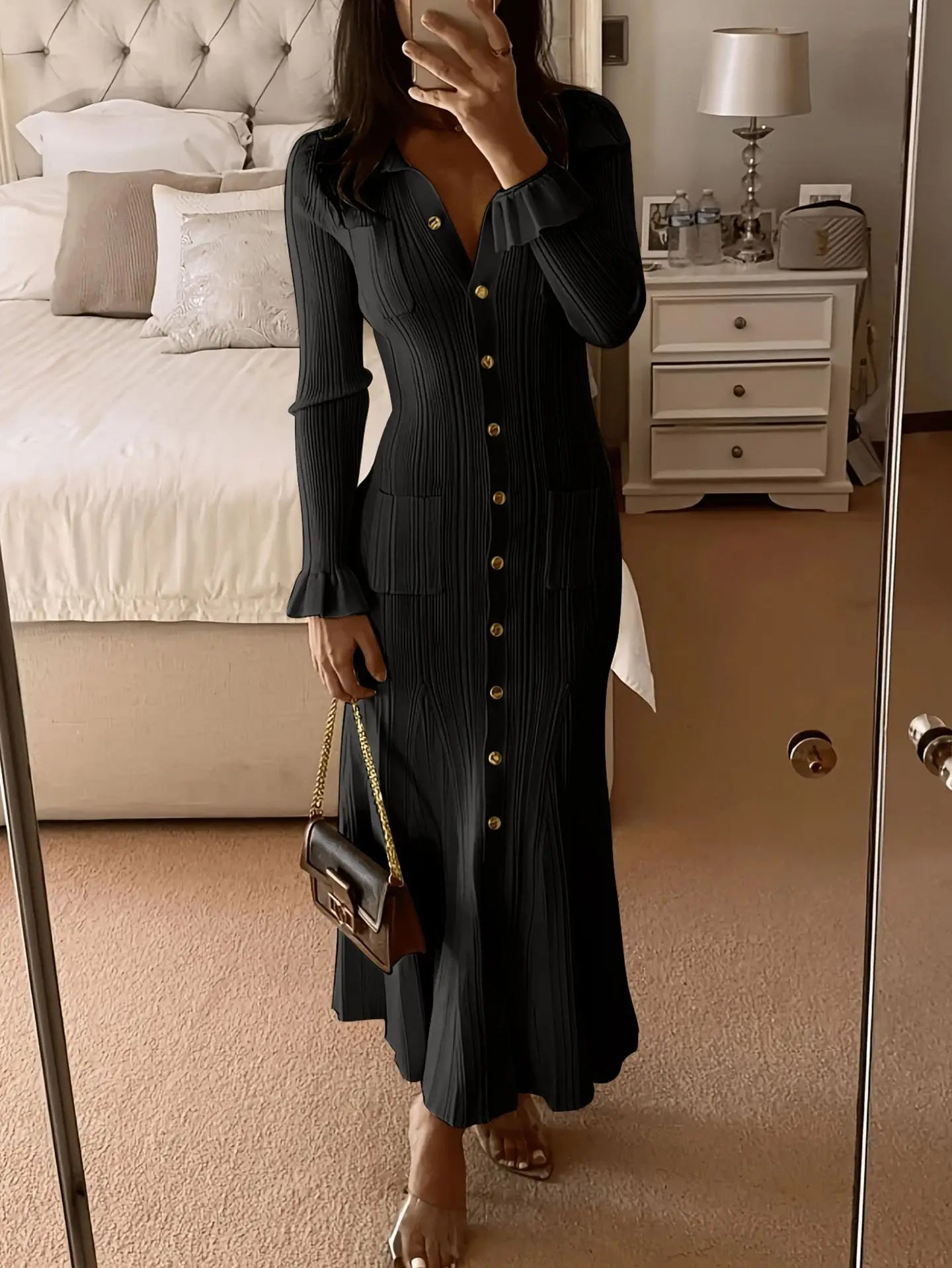 Elegant knit dress