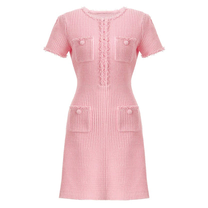 Self - tweed dress