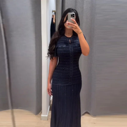 Sequin sandro dress