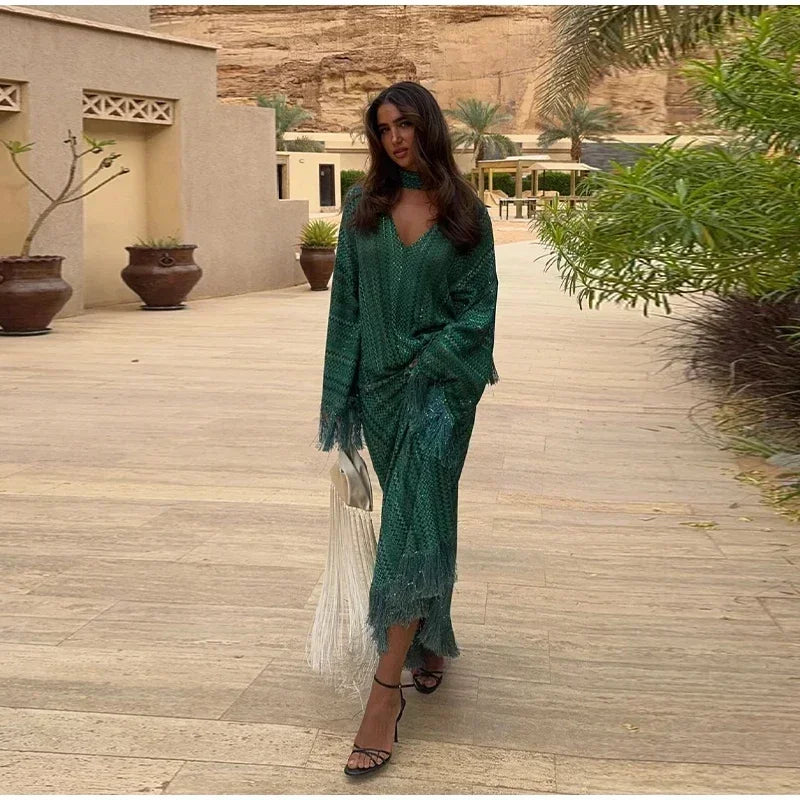 Tassel dress