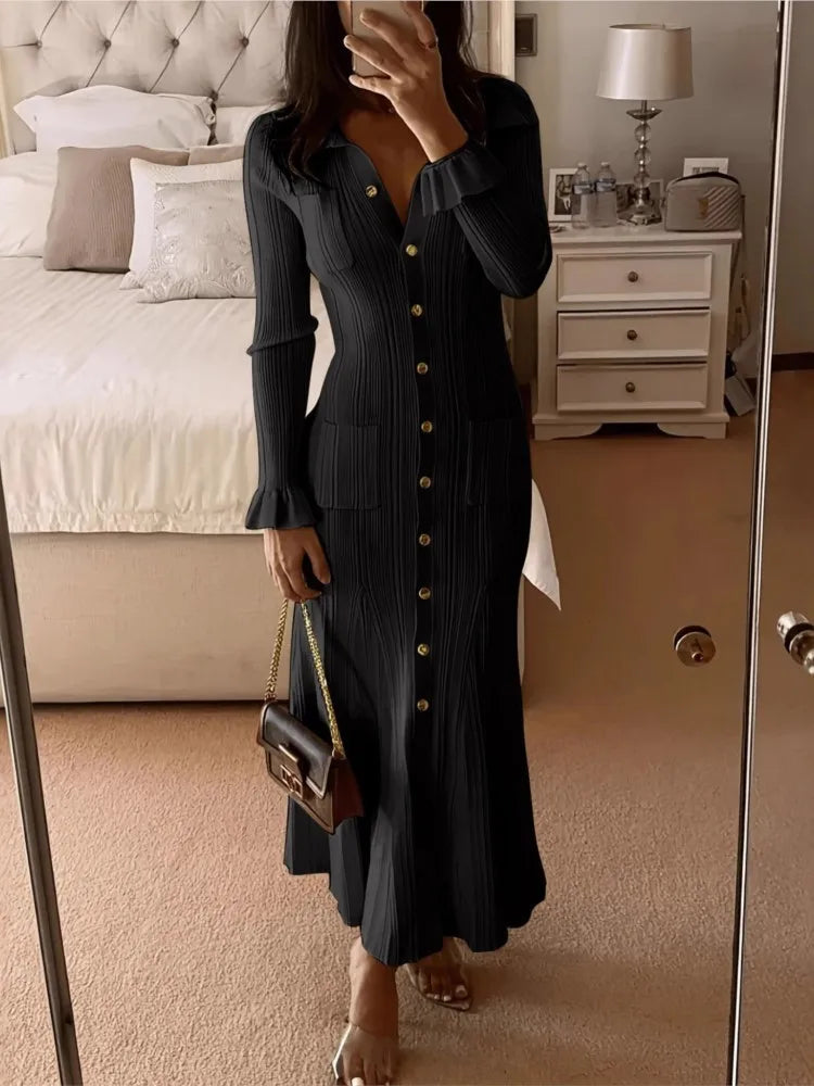 Elegant knit dress