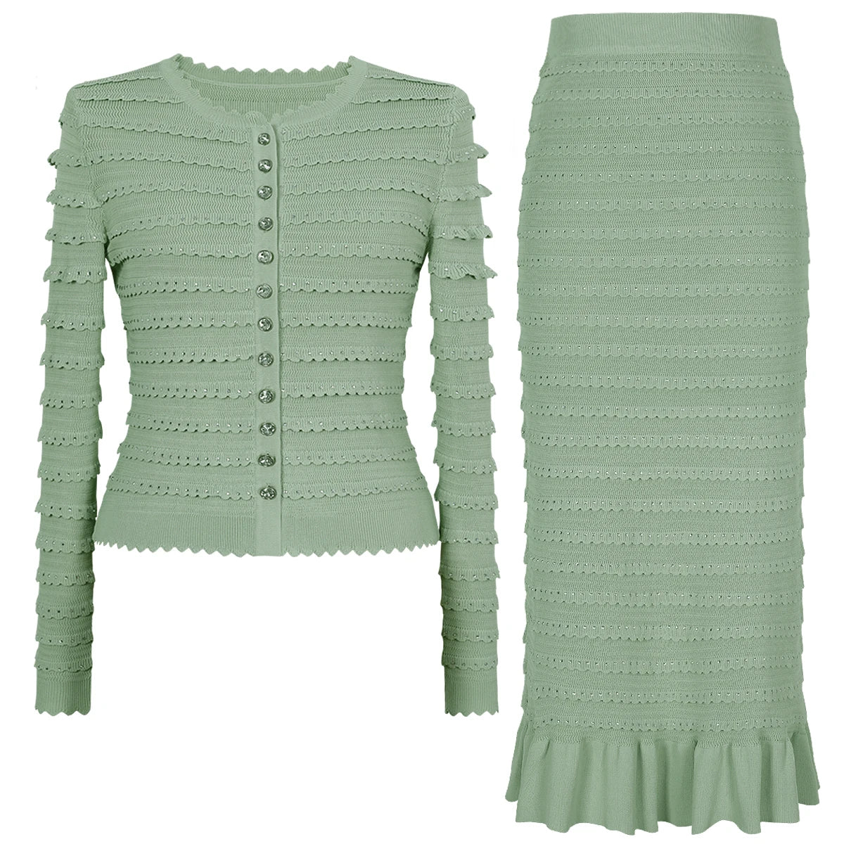 Mint two piece set