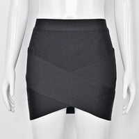 black skirt