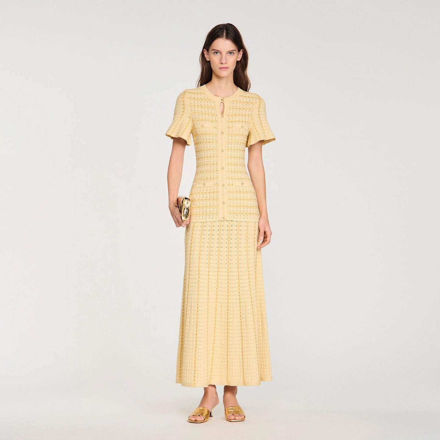 Sequin sandro dress
