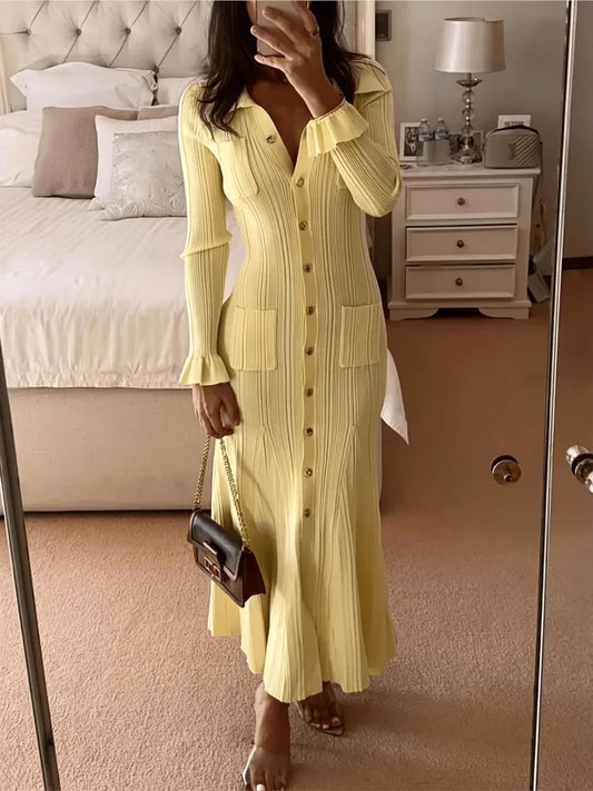 Elegant knit dress