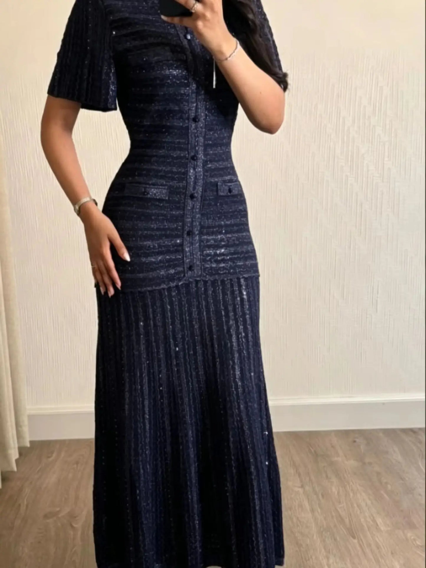 Sequin sandro dress