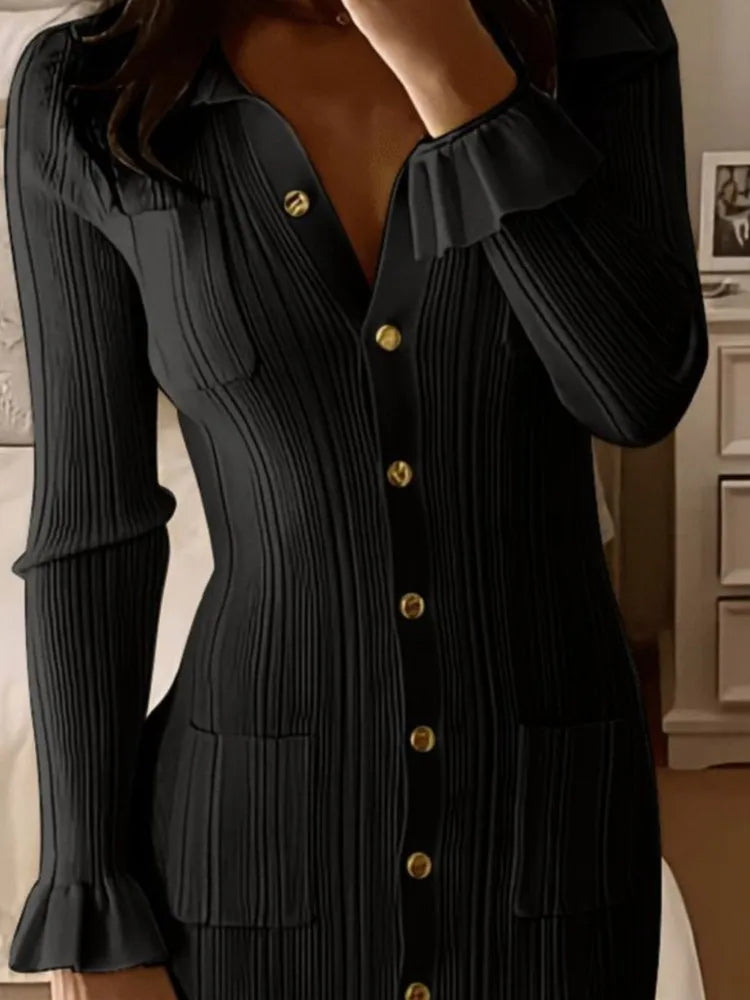 Elegant knit dress