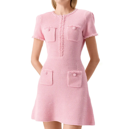 Self - tweed dress
