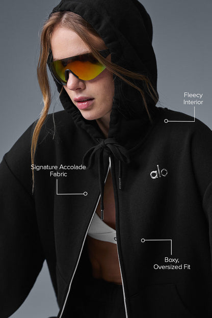 Full-zip hoodie – Accolade