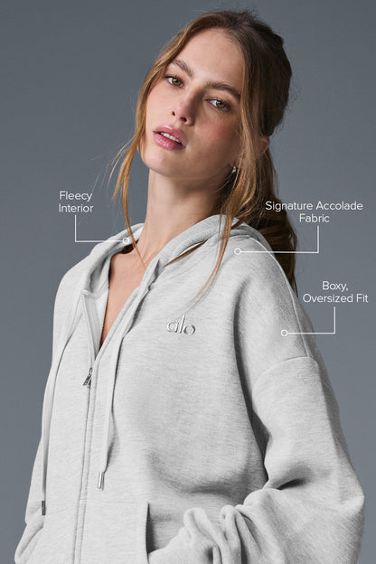 Full-zip hoodie – Accolade
