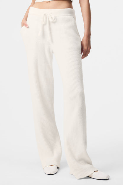 Snuggle Up Sweater High-Waist Wide Leg Pant