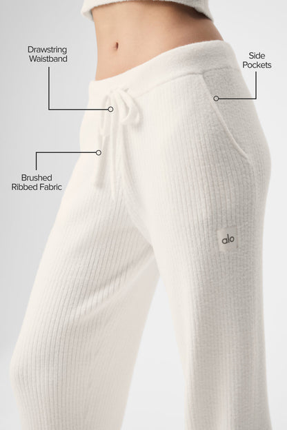 Snuggle Up Sweater High-Waist Wide Leg Pant