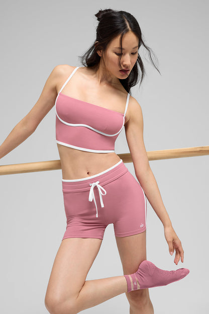 Airbrush Race Pace high-waisted 4’’ shorts