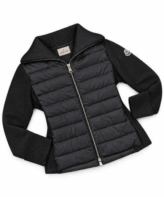 Ivory coat - black
