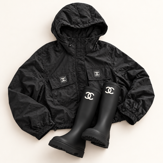 C jacket - black