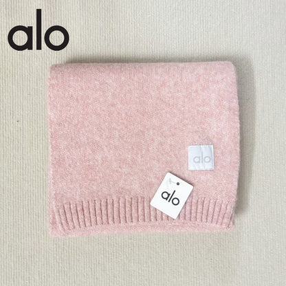 Oversized merino wool scarf