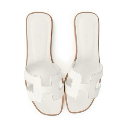 It girl slipper white
