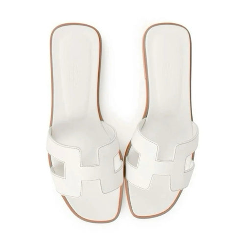 It girl slipper white