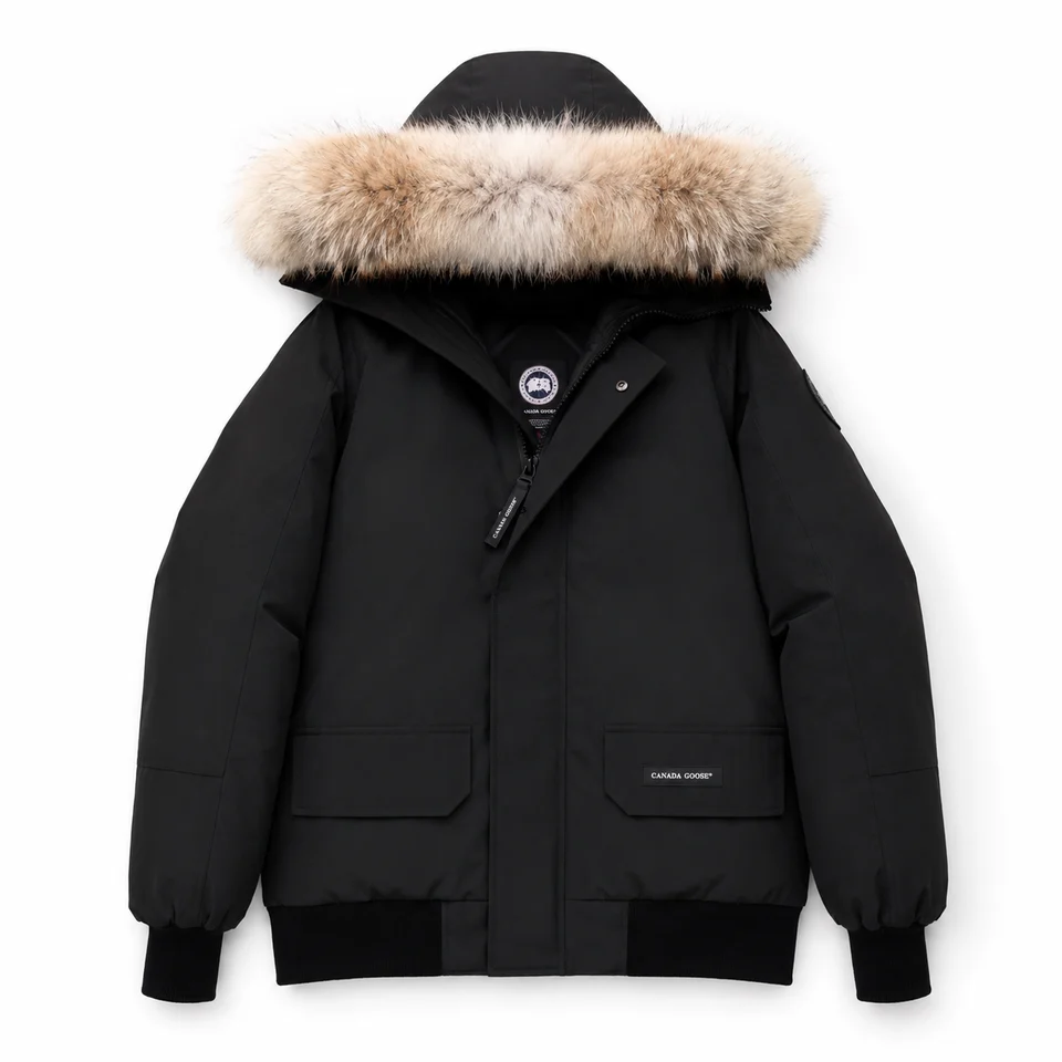 Fluffy fur trim jacket