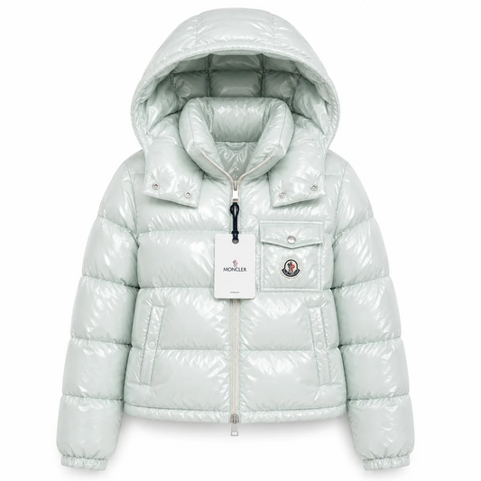 Ice blue monk jacket